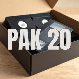 PAK 20 bulk video tape conversion bundle PAK 20 bulk video tape conversion bundle
